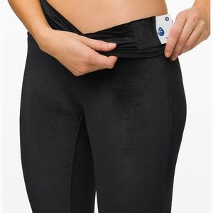 Velvet Lululemon high waisted leggings.